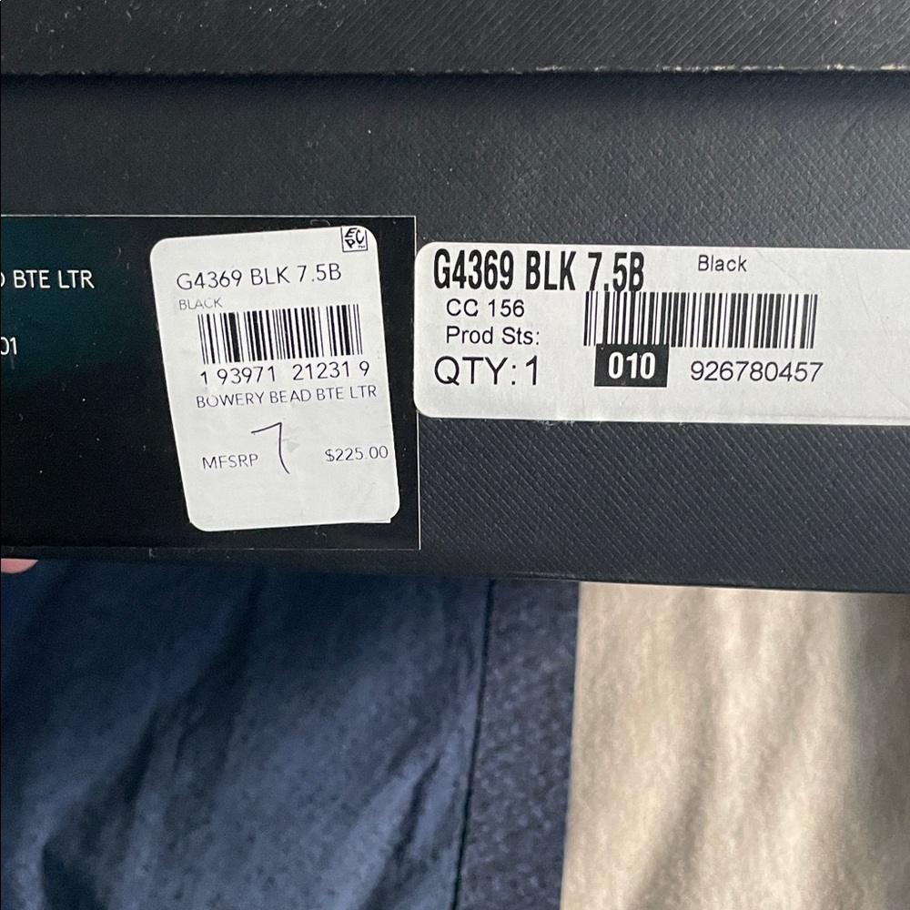 Coach Black Leather Men's Ankle Boots - Picture 4 of 5